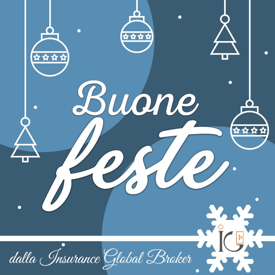 Buone Feste e felice #AnnoNuovo da IGB Insurance Global Broker